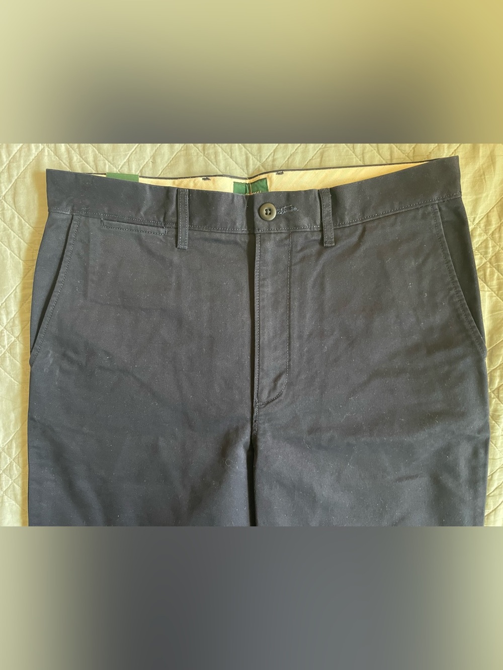 J. CREW Broken-in Straight chino pant in Newport Navy Size 30/32 NWT $98 CD466 - Picture 7 of 10